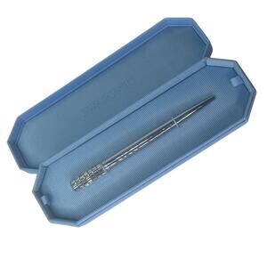 Swarovski Lucent Ballpoint pen Silver tone, Chrome plated New